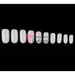 Tipsuri ovale 120 bucati Crem fara bordura TPS40 AB  